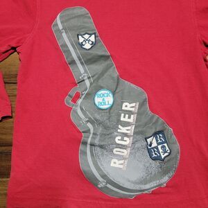 Crazy 8 LS Red Tee Rocker Guitar Case - Size Medium (7-8)